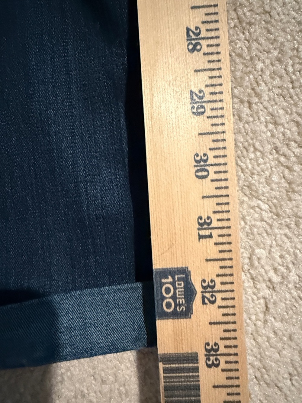 PAIGE Deep Blue Skyline Crop Jeans - Picture 11 of 11